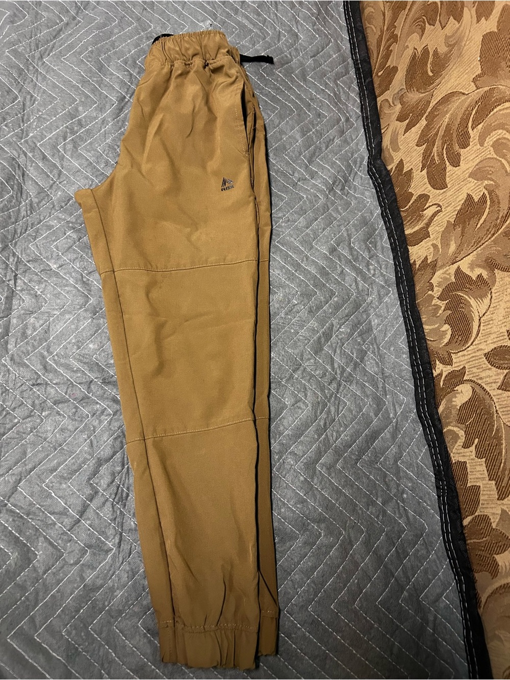 RBX Youth Sm khaki Drawstring Jogger Pants